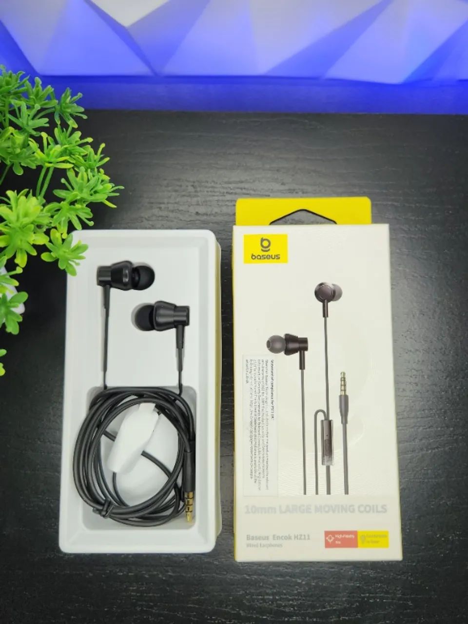 Fone com fio da Baseus com Microfone ? Perfeito pra Tudo! - Foto 2