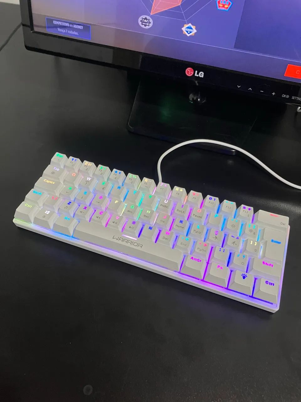 Teclado gamer warrior tc311 - Foto 3