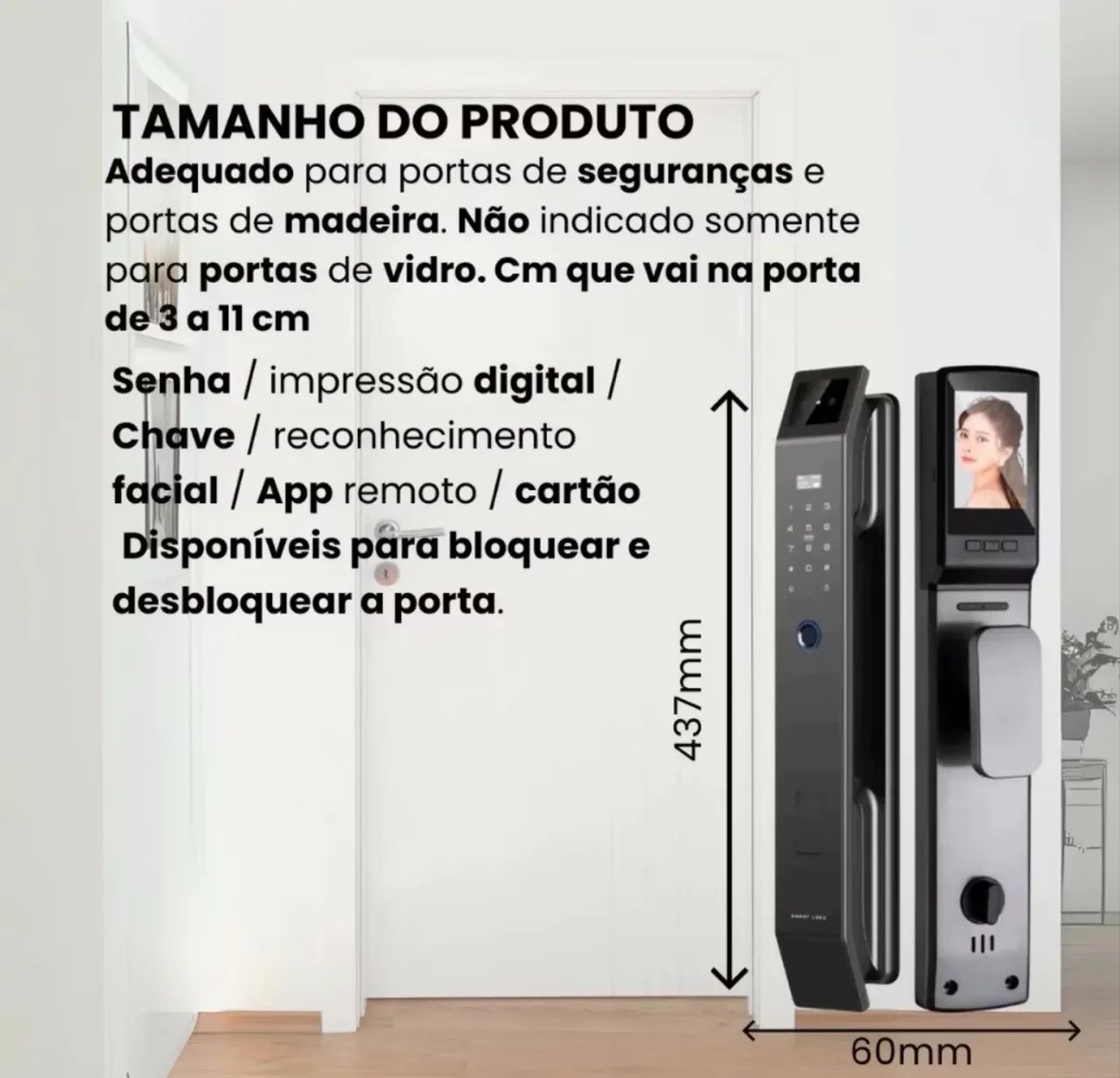 Fechadura eletrônica  - Foto 3