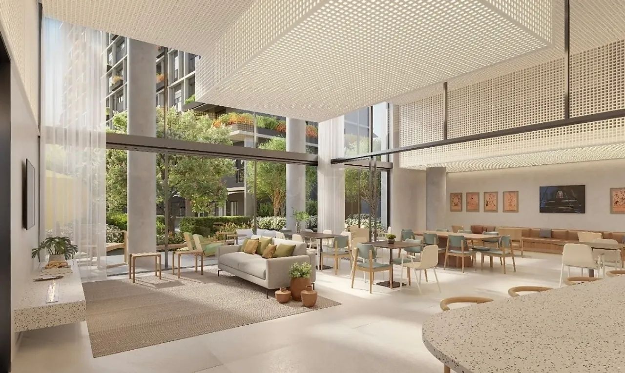Studio com sacada no Pátio das Artes | 42,81m² | Face Norte | Pedra Branca - Foto 4