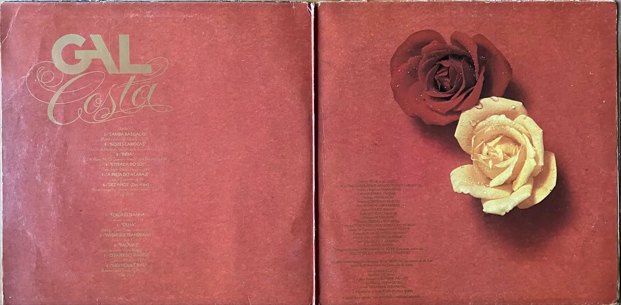 Disco de vinil (LP) Gal Costa - Tropical - Foto 3