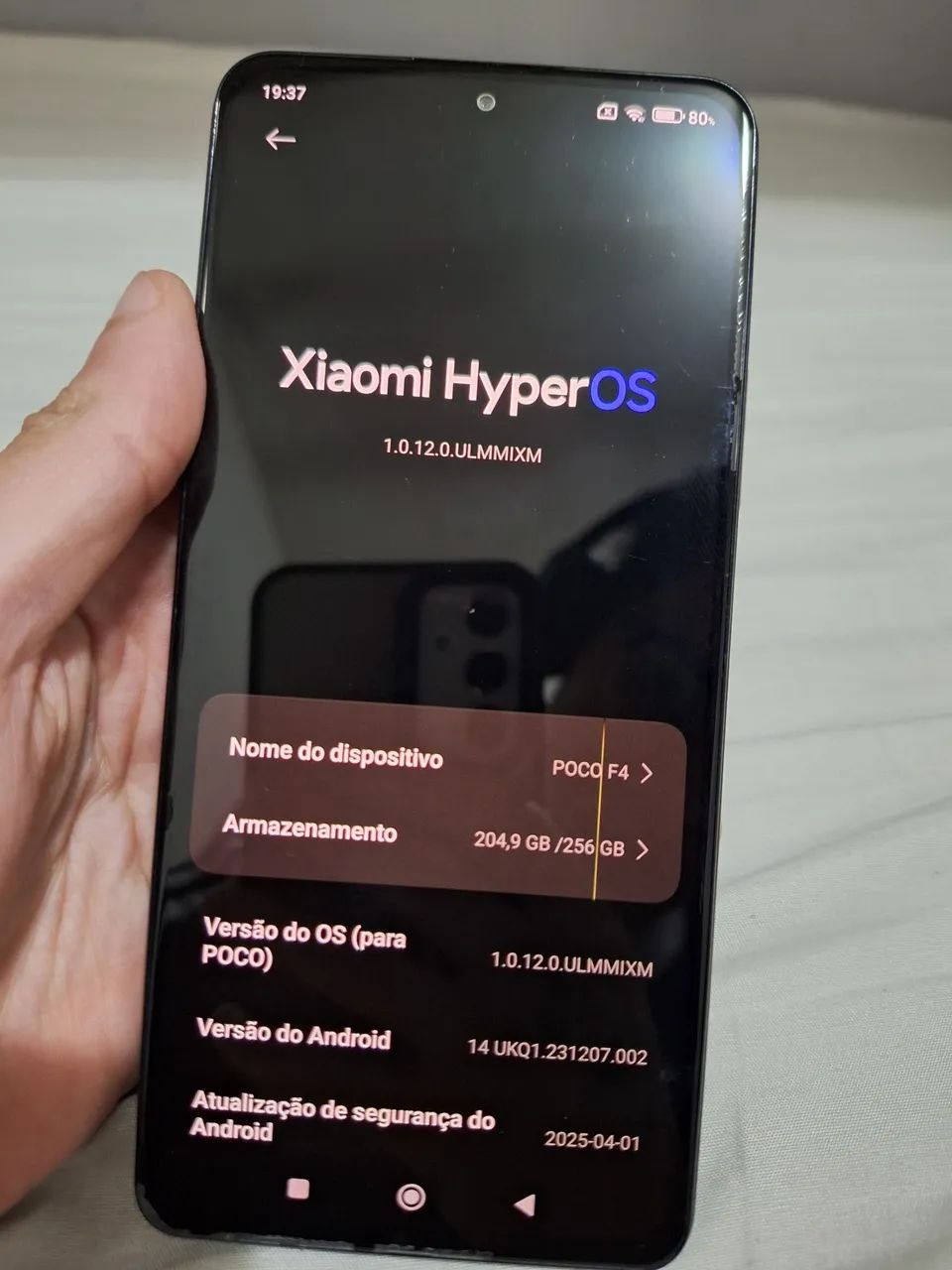 Celular Poco F4 256/8GB 