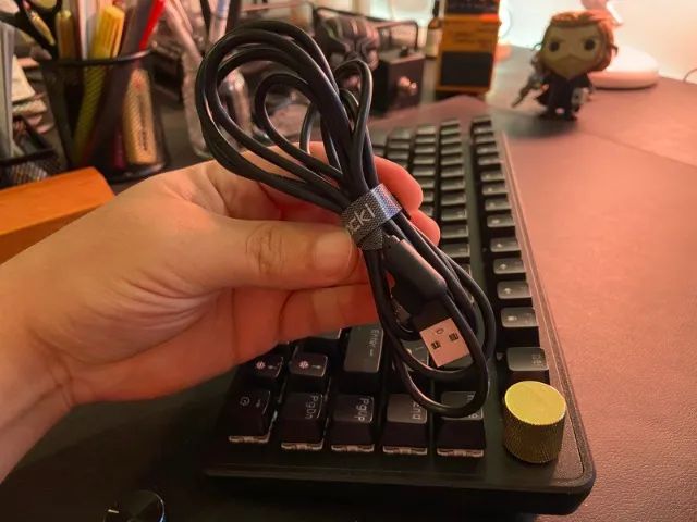 Teclado mecânico K82 da APAYADO - ÓTIMO ESTADO - Foto 6