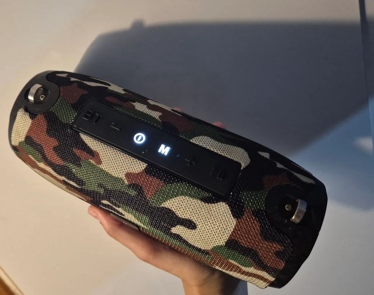 Caixa de Som Bluetooth Grasep D-P11 Camuflada - Foto 2