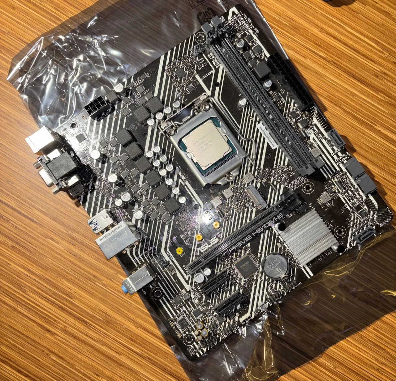 Kit de Upgrade Usado - Processador Intel Core I3-10100F + Placa Mãe ASUS Prime H510M-E - Foto 2