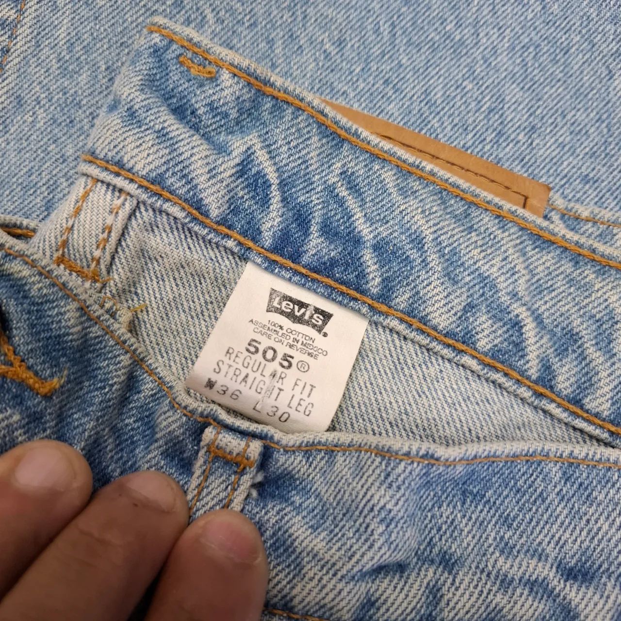 Calça Jeans levi's 505 - Foto 4