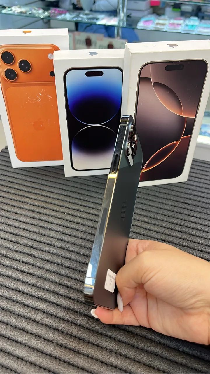 iPhone 12 Pro Max 256GB preto com garantia  - Foto 2