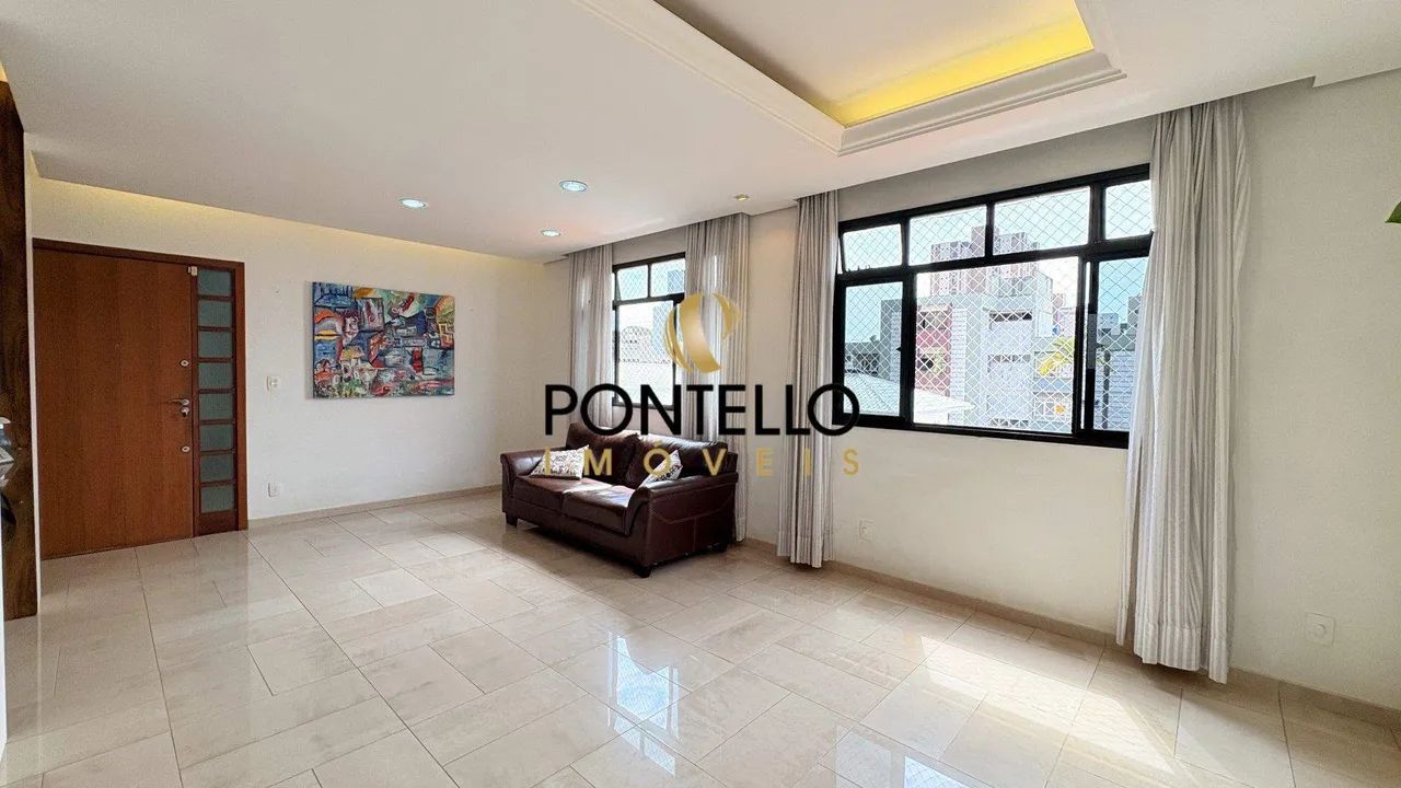 Apartamento com aproximadamente 115m² à venda  4 quartos, 1 suíte e 2 vagas  Coração Eucar - Foto 4