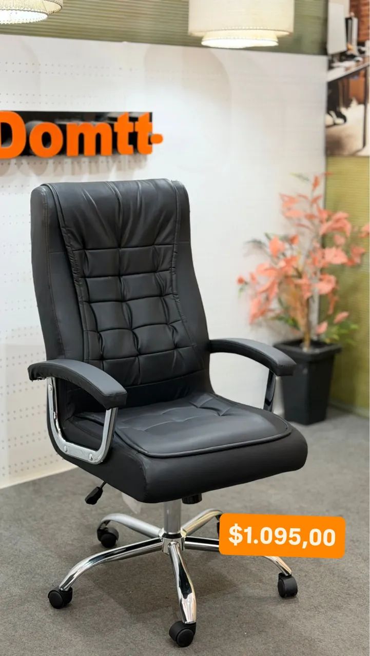 Poltrona Presidencial acolchoada com relax - Em até 6x sem juros  - Foto 3