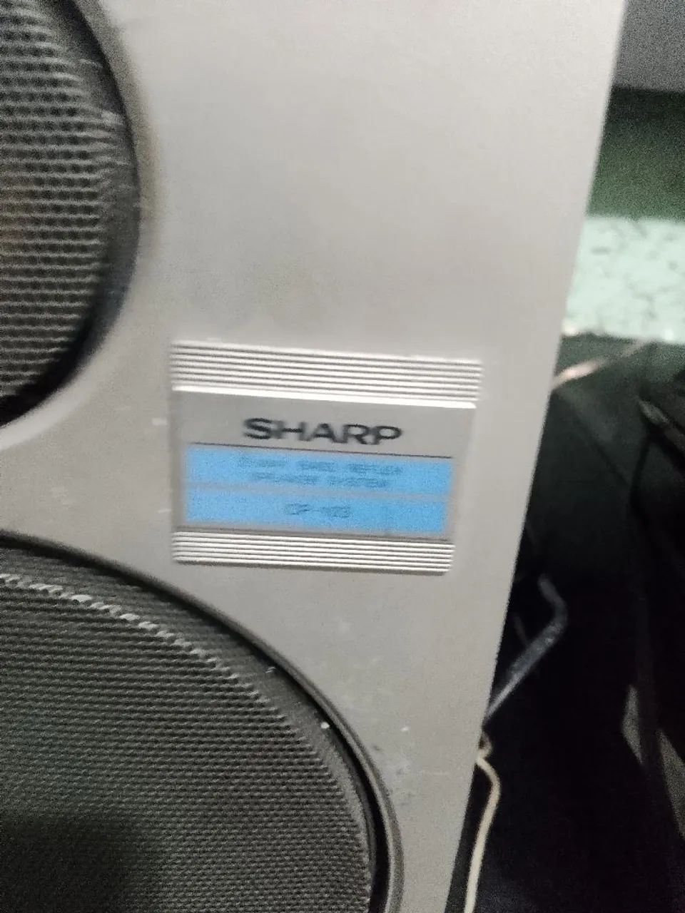 Caixa acústica antiga sharp - Foto 4