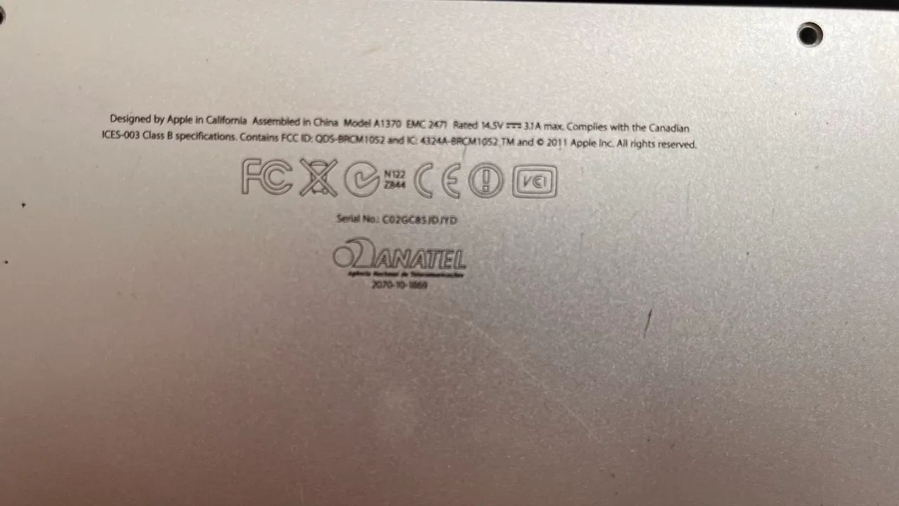 Vendo MacBook pra retirada de peças - Notebooks - Santa Rosa, São