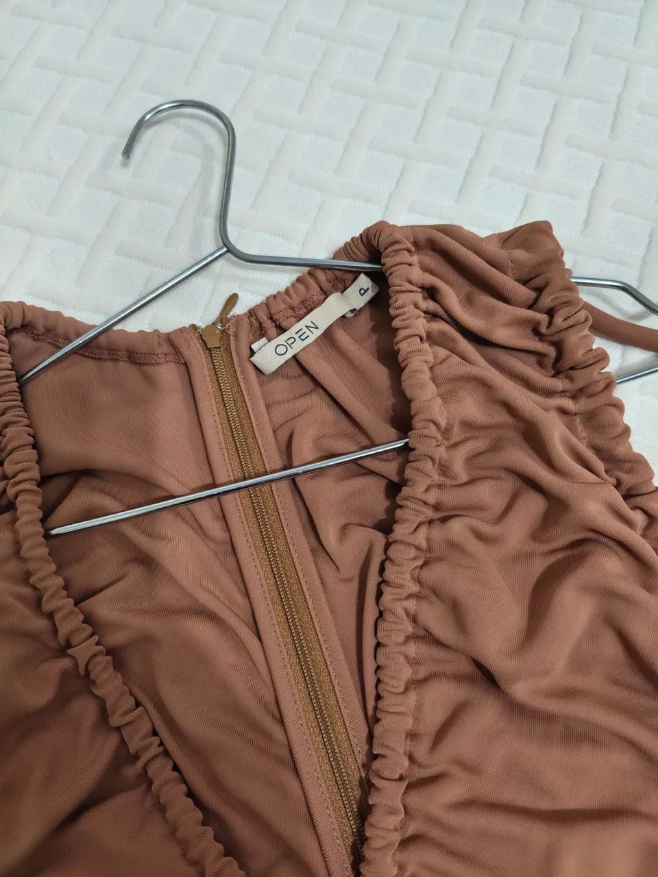 Vestido longo marrom - Foto 2