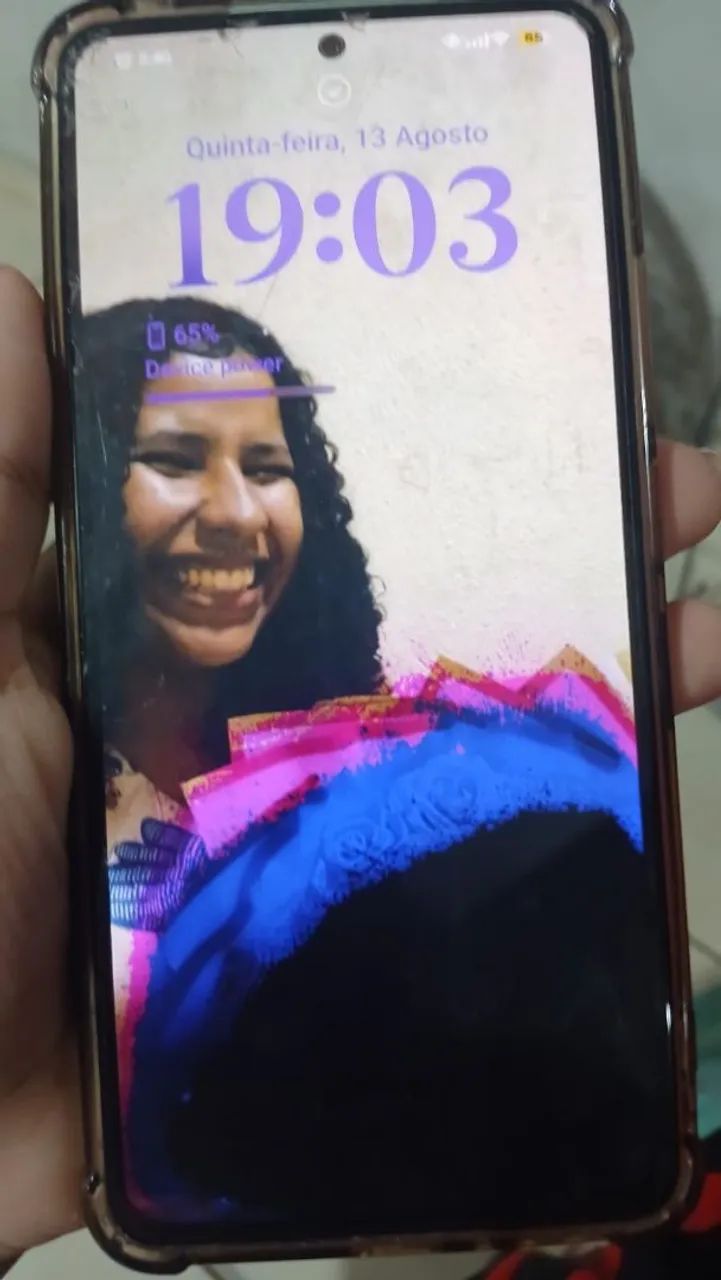 REDMI NOTE 13 COM O DISPLAY QUEIMADO 