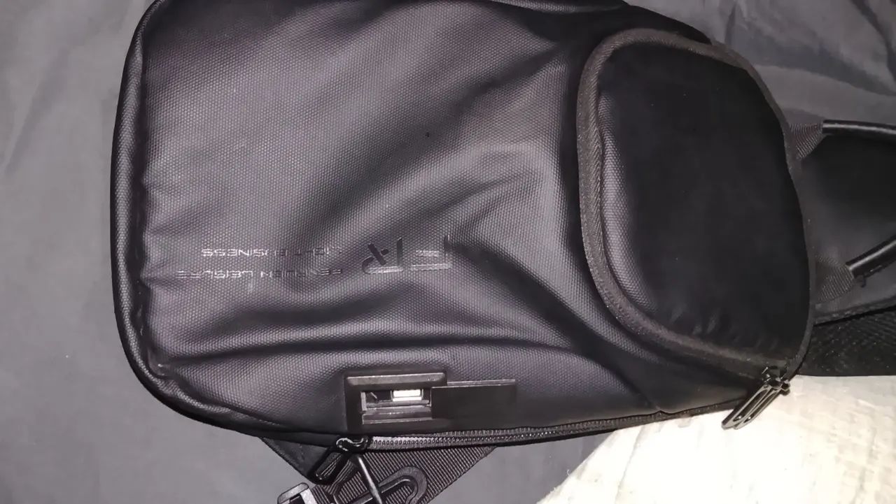 Bolsa transversal masculina - Foto 4