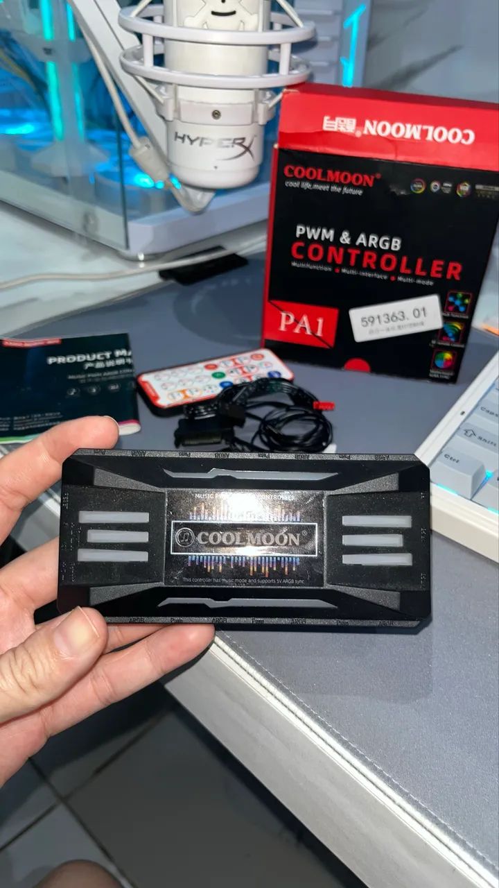 Controladora argb Fans Pc gamer