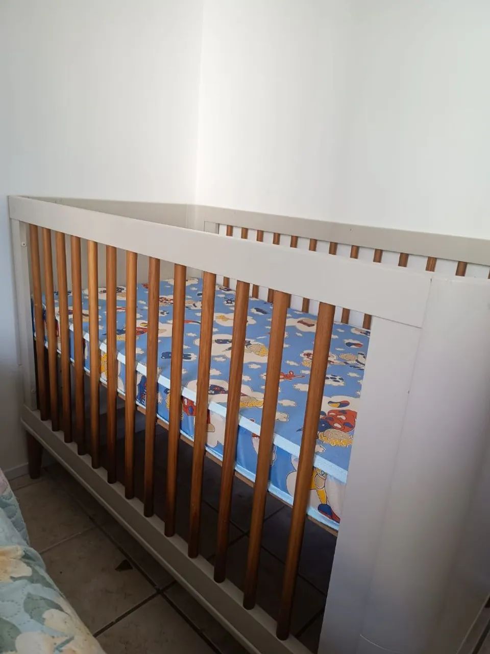 Berço americano 3 em 1 (vira cama)