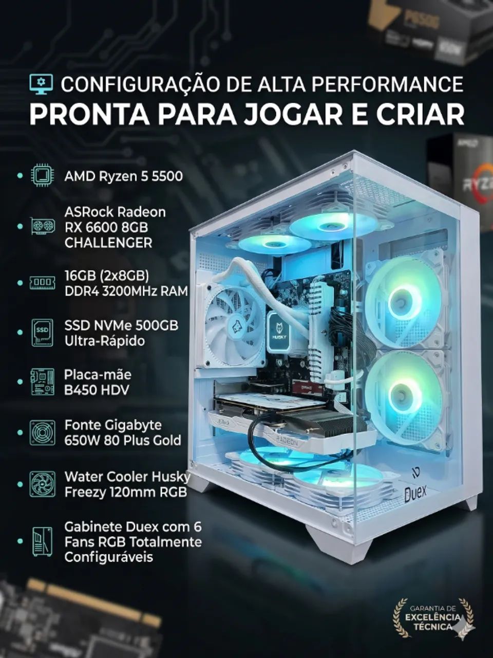 PC Gamer Marombeiro Novinho