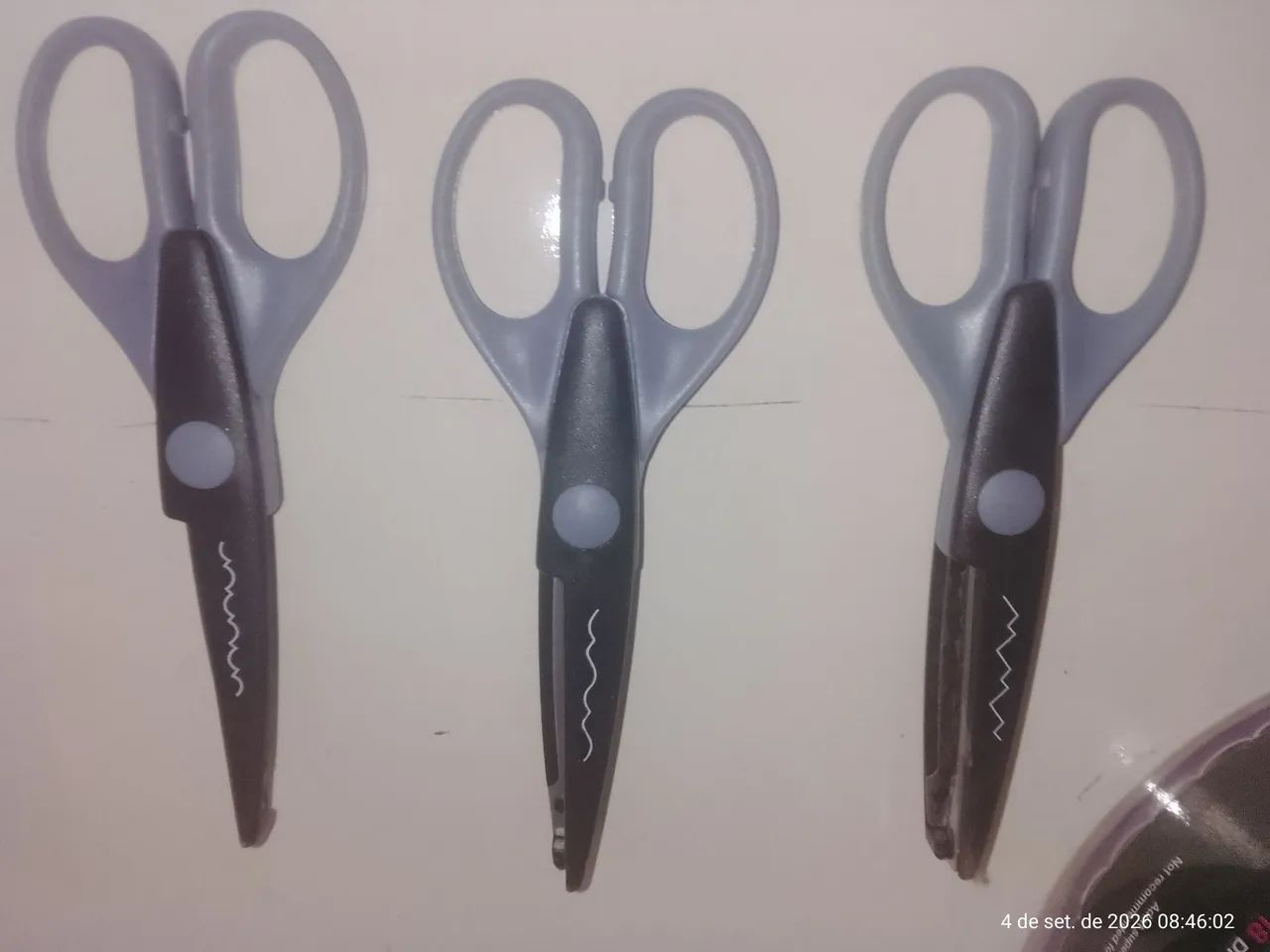 Kit tesoura corte diferentes - Foto 3