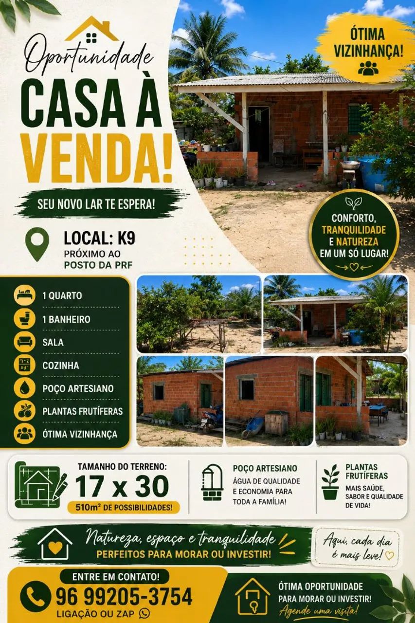 CASA À VENDA - EXCELENTE OPORTUNIDADE! - Foto 2