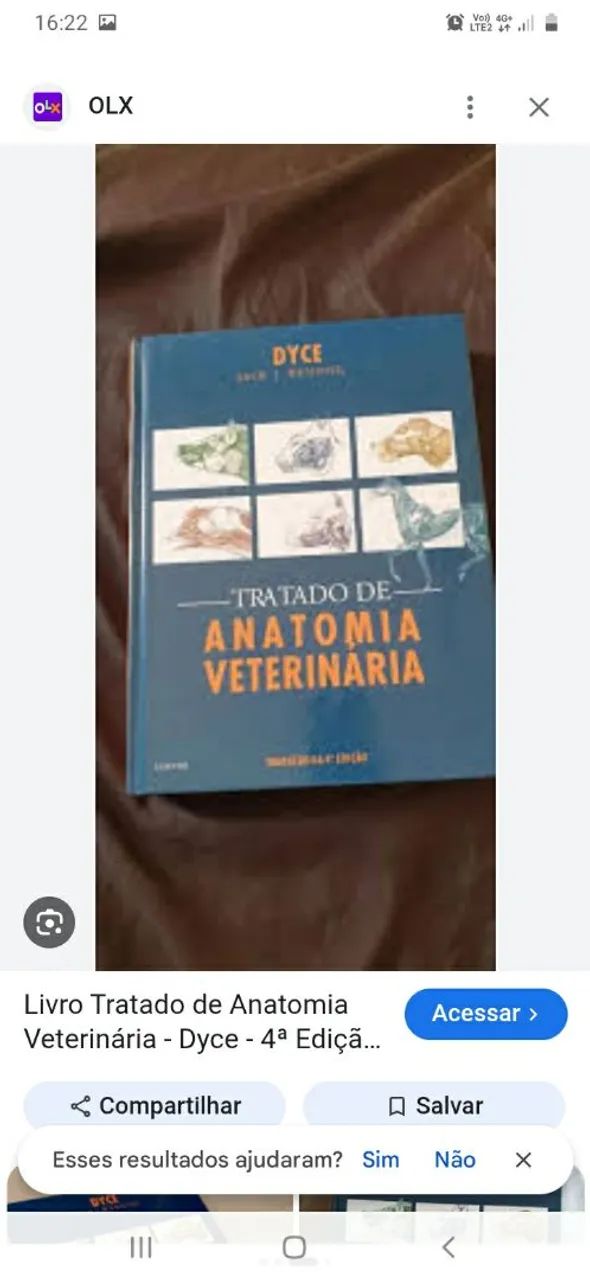 Livros de anatomia veterinário 