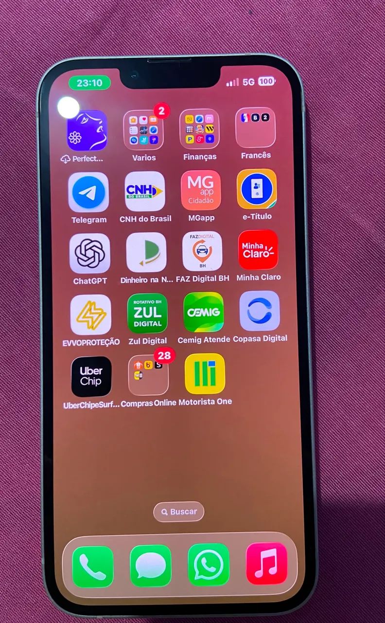 iPhone 13. 128Gb . Branco muito conservado  - Foto 3