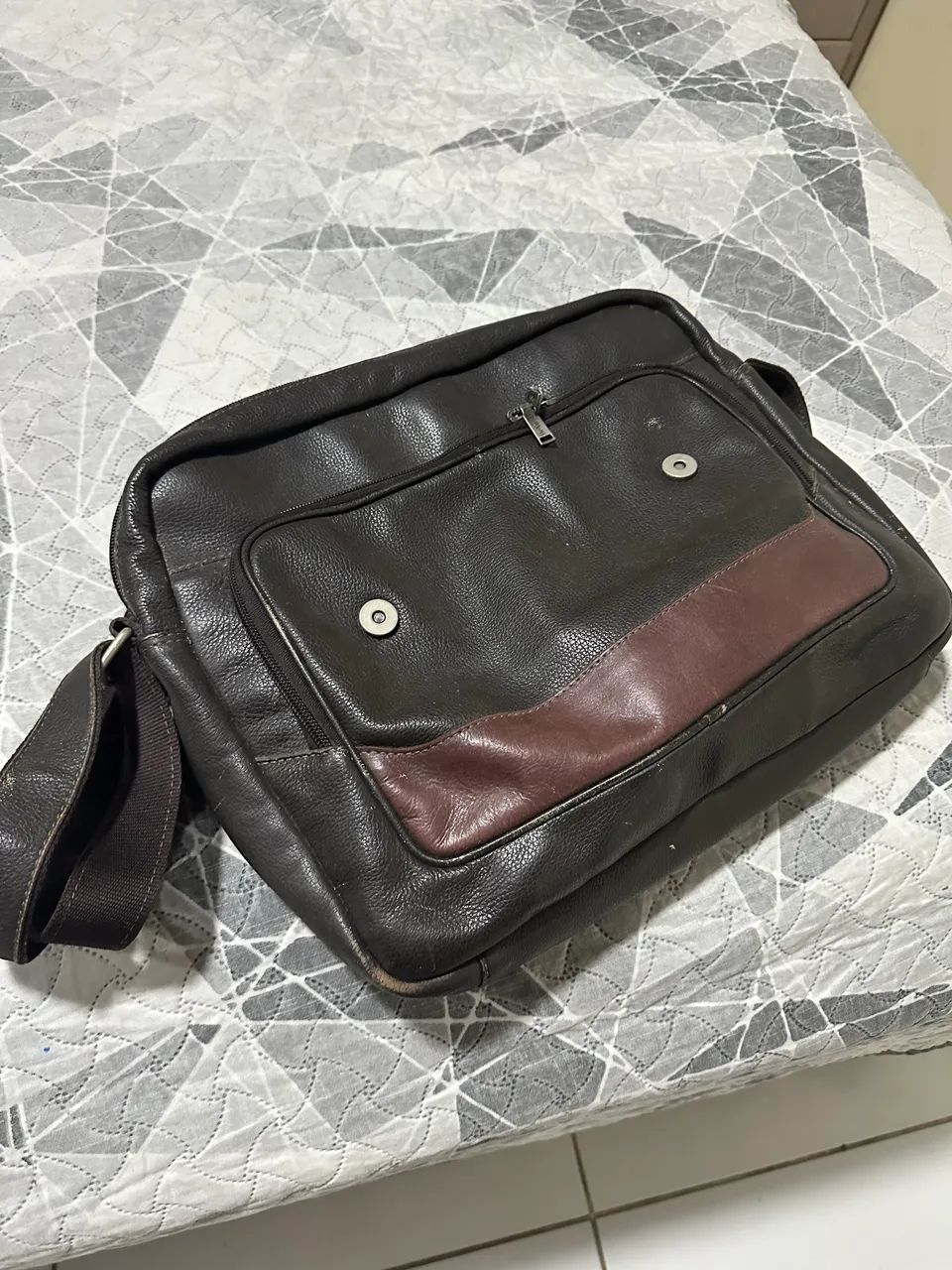 Bolsa de couro transversal bennesh  - Foto 2