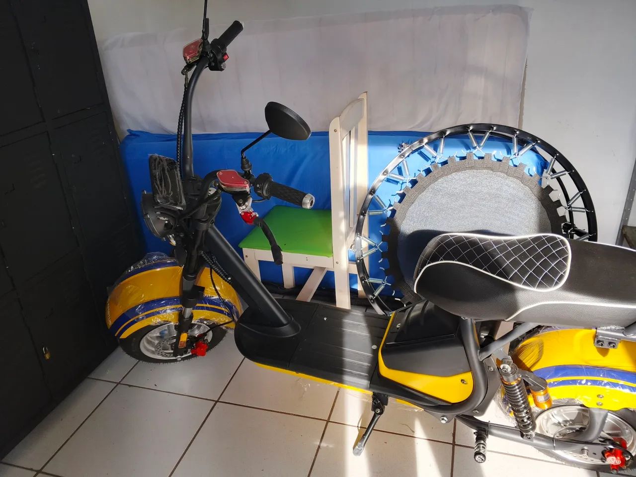 Scooter Elétrica 2000W Nova Só 100km  - Foto 3