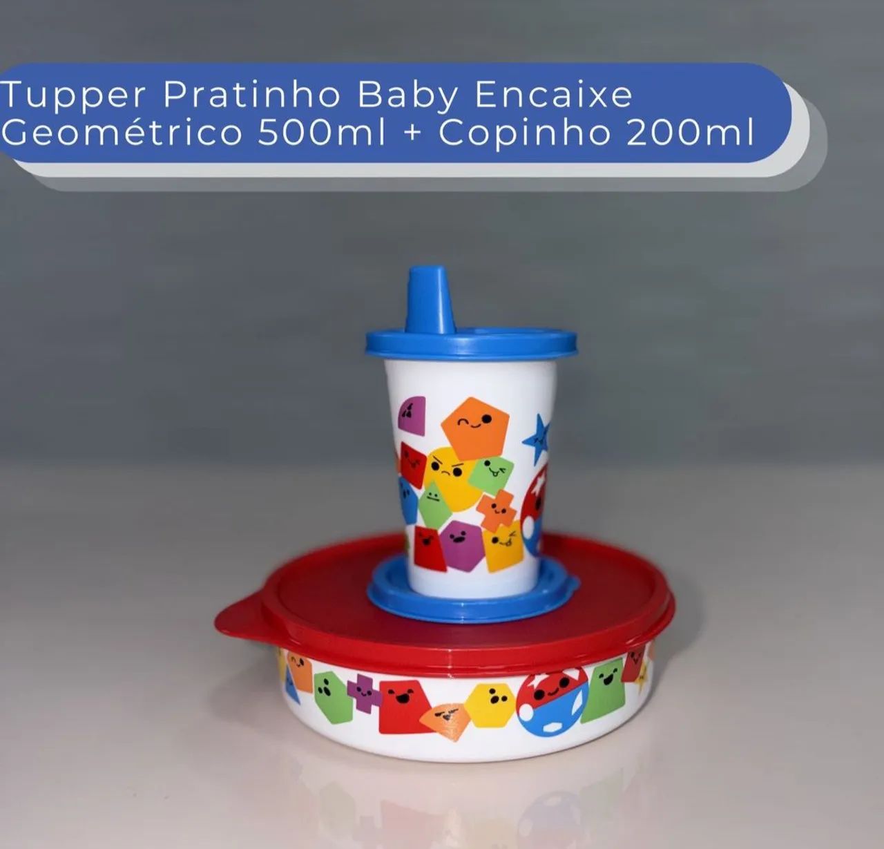 KIT BABY GEOMÉTRICO TUPPERWARE - Foto 3