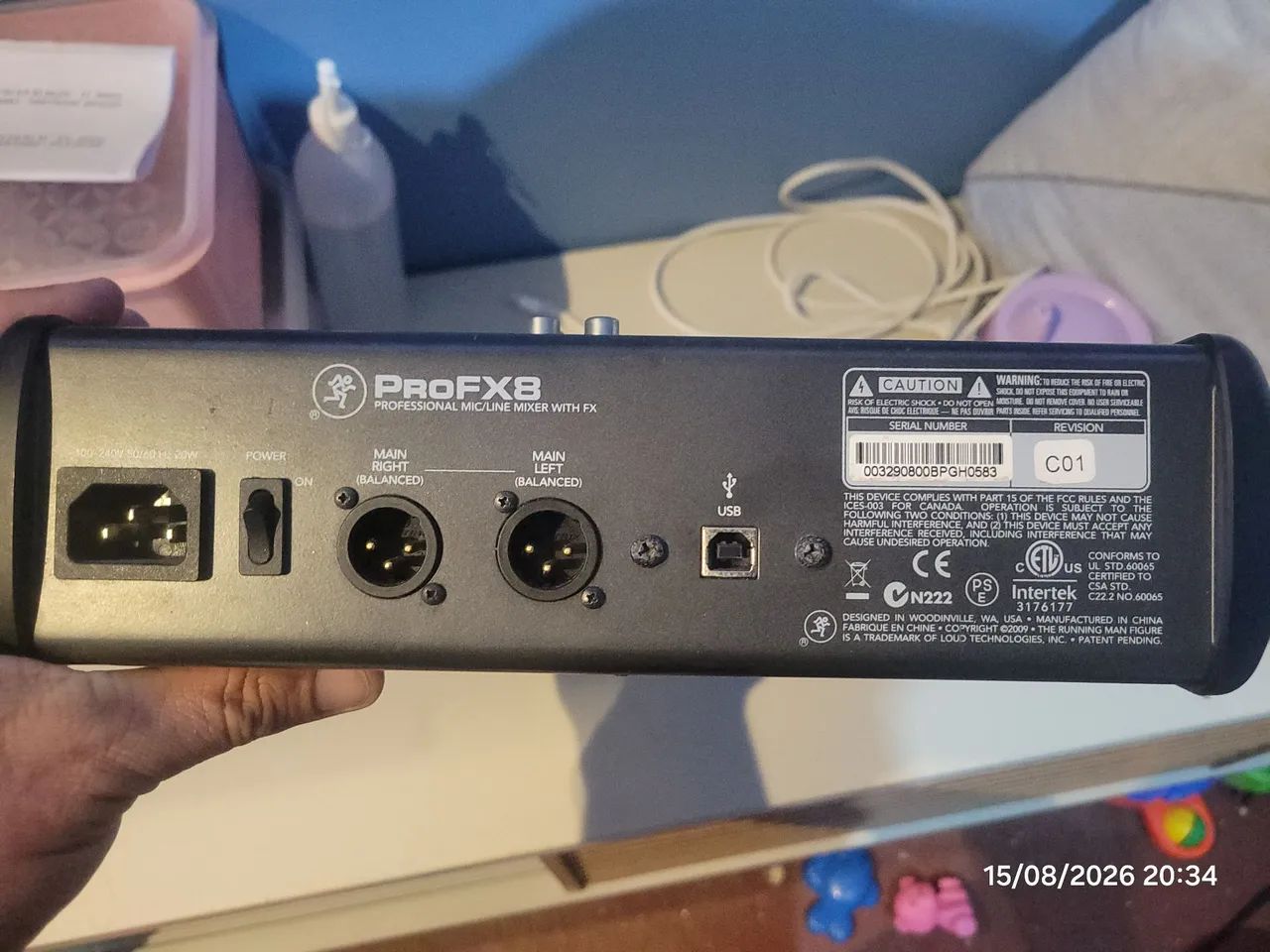 MESA DE SOM Mackie Profx8 - Foto 4