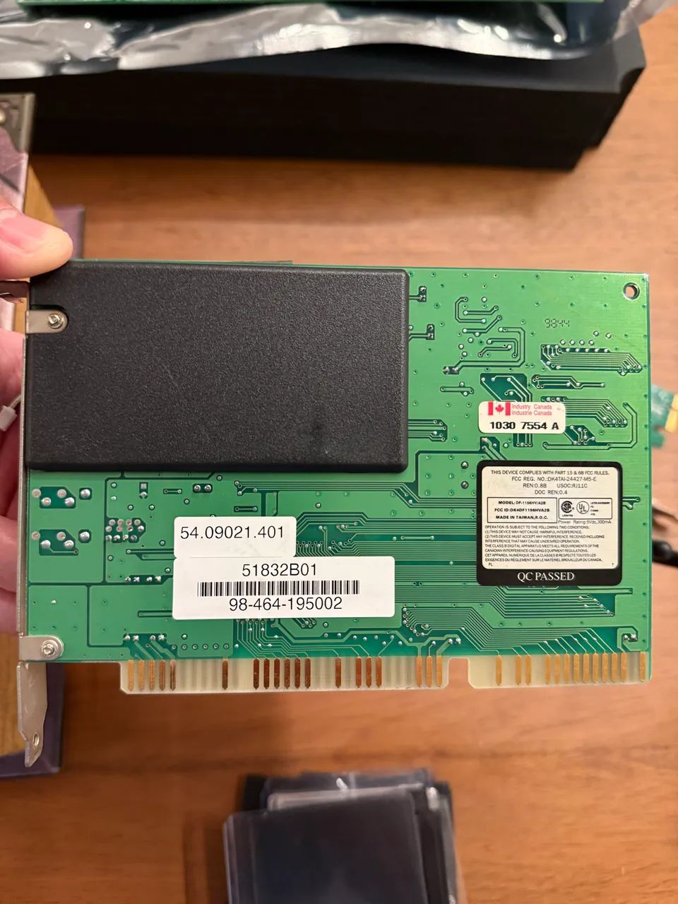 Placas de wifi e Modem antigas IBM e Rosewill - Foto 2