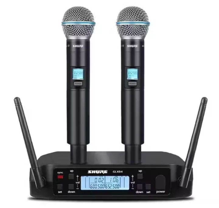 Microfone sem fio Shure GLDX4 bastão duplo - novo - Foto 3