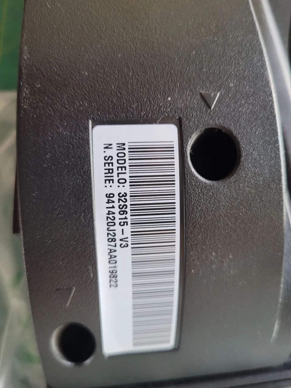 Tv tcl smart 32 polegadas led com tela danificada no estado - Foto 3