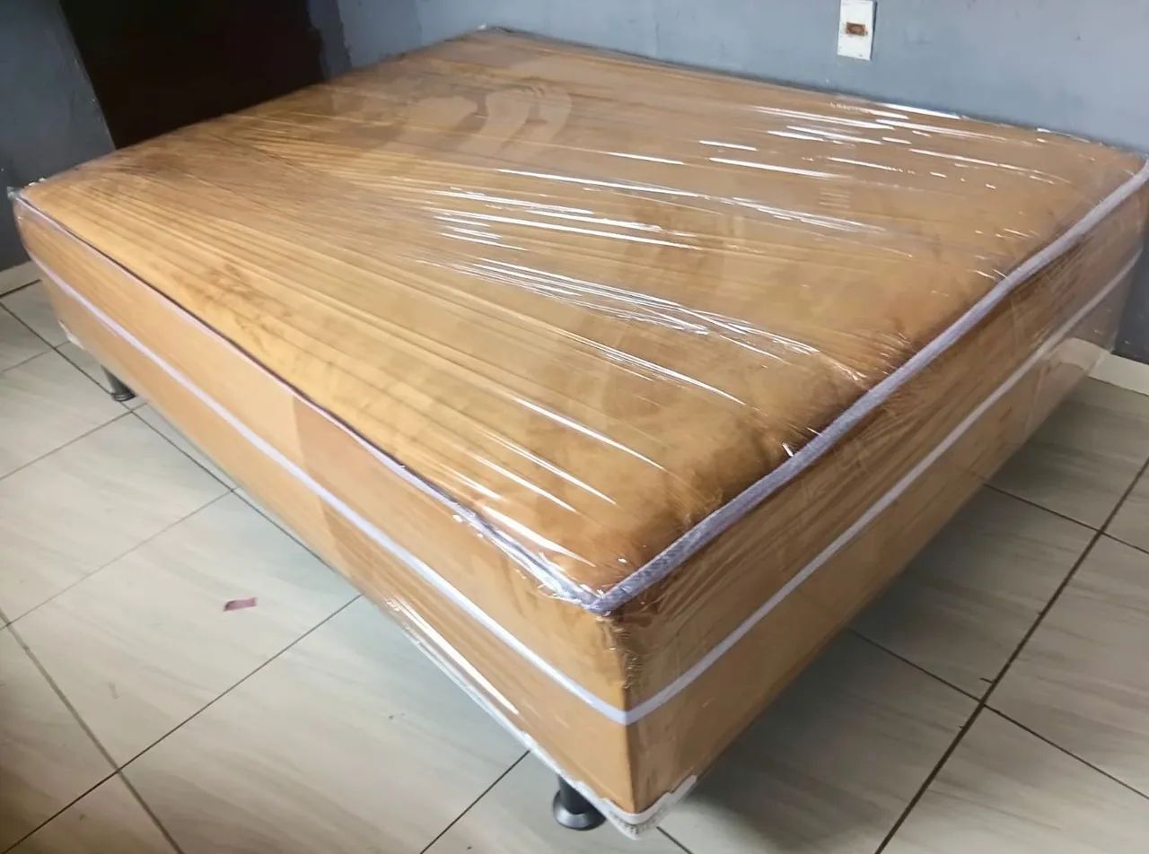 ? Aproveite! Cama Box Casal Nova no Plástico pronta entrega  - Foto 2