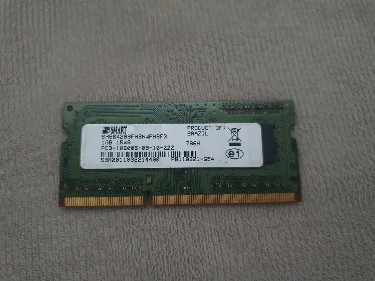 2 DDR3 RAM Memory Modules 1GB417562047053844480