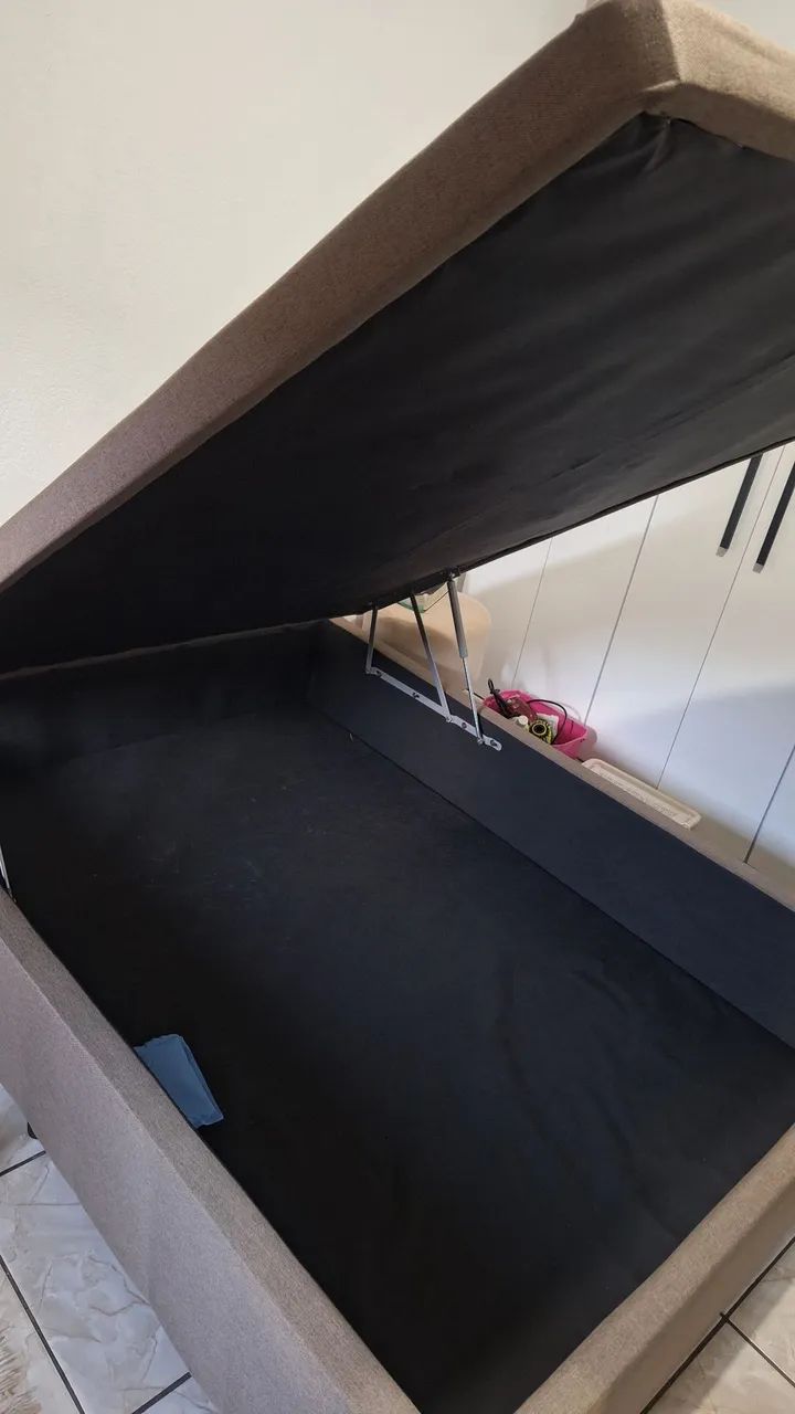 Cama Box casal com baú  - Foto 2