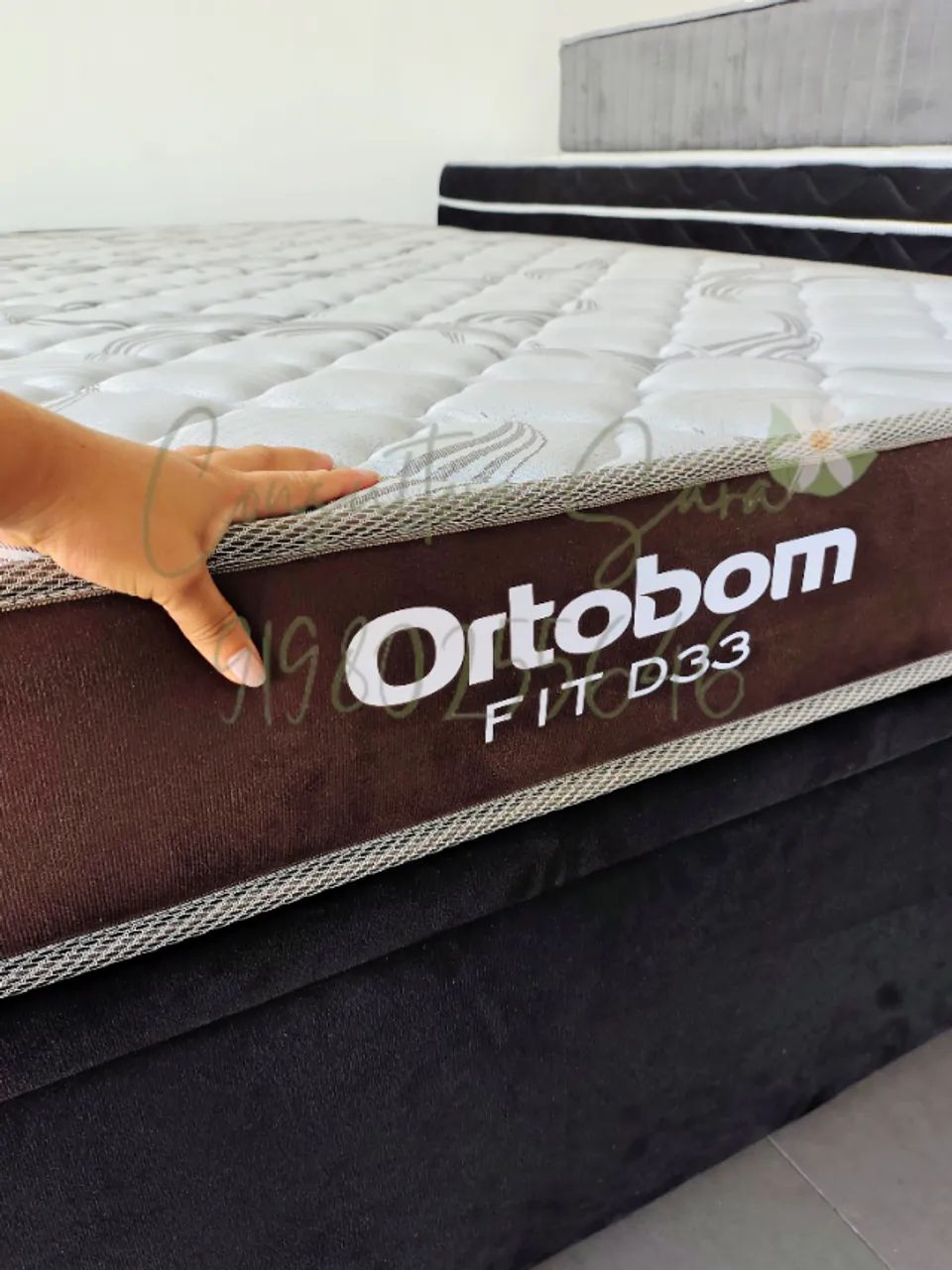 COLCHÃO D33 ORTOBOM PREMIUM TAMANHO CASAL 