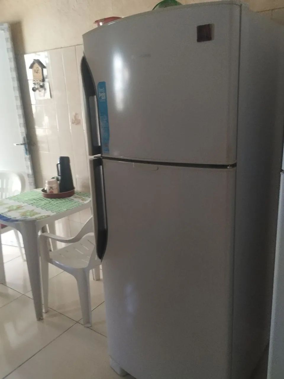 Geladeira com o compressor alterado 