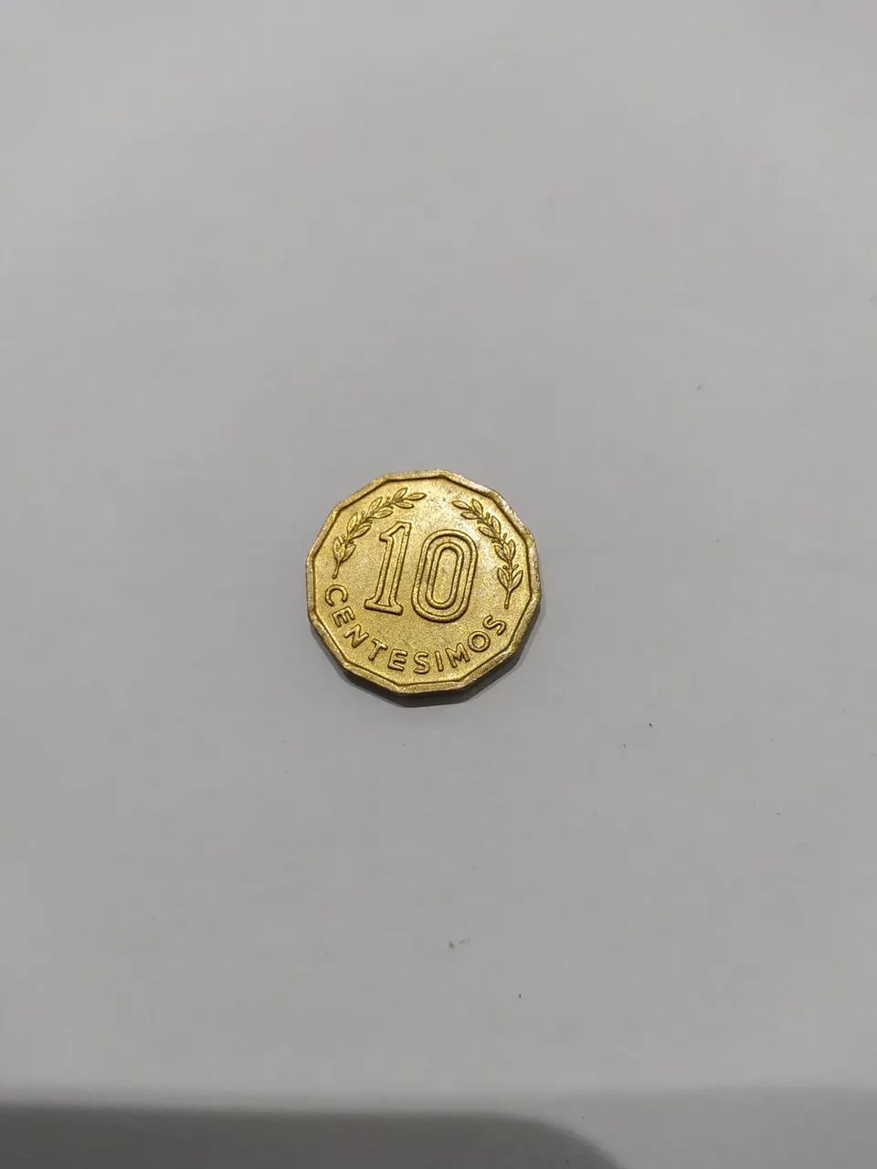 Moeda do Uruguai de 10 centésimos de 1976 - Foto 2