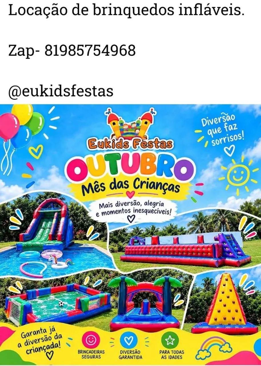 Aluguel de brinquedos 