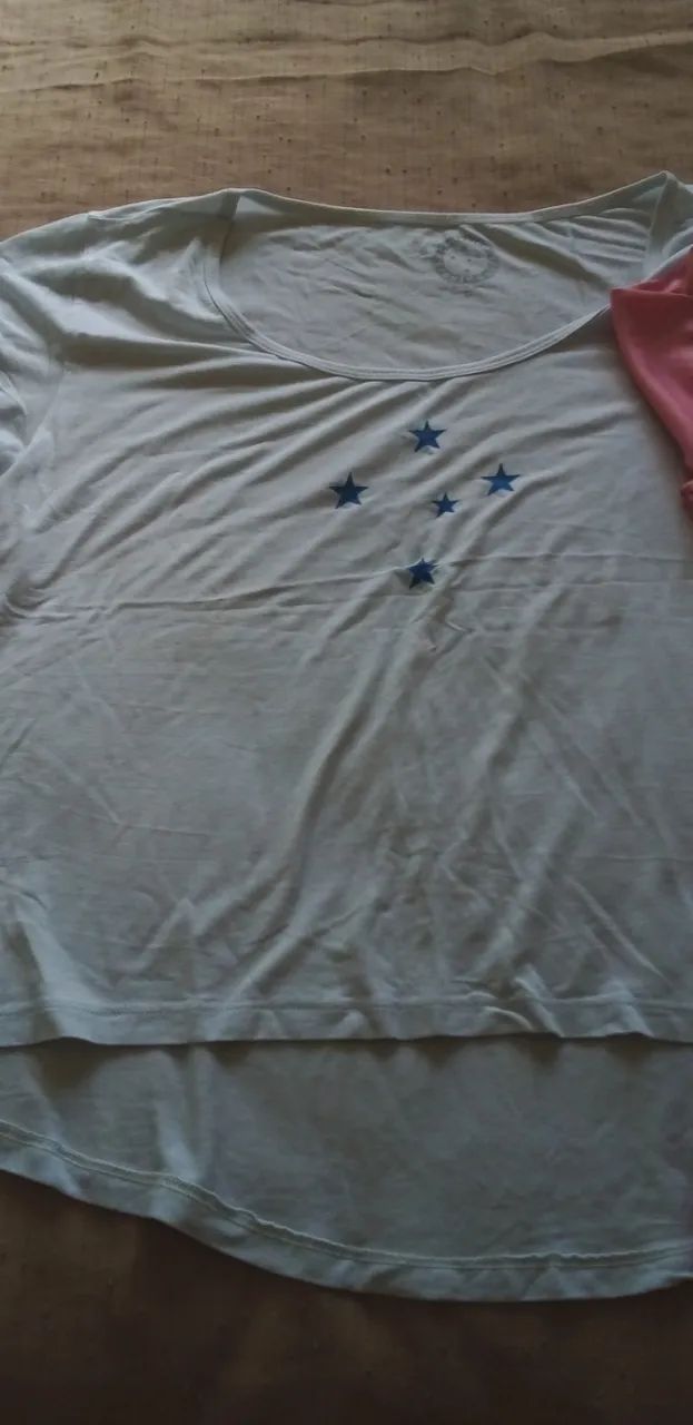 Camisas Femininas do Cruzeiro Esporte Clube Oficial.  - Foto 5