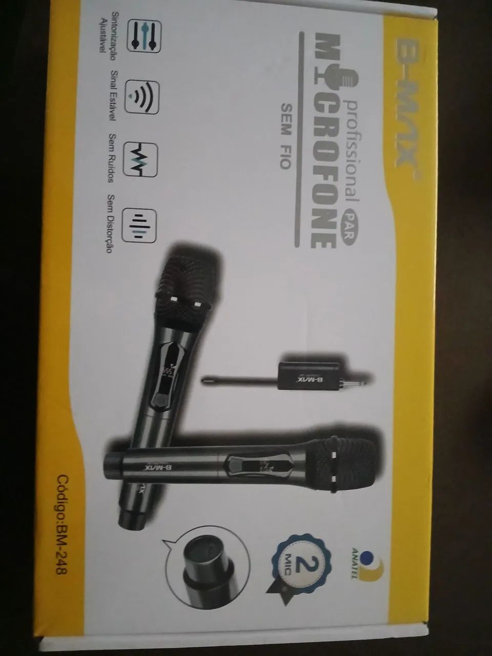 Microfone sem fio