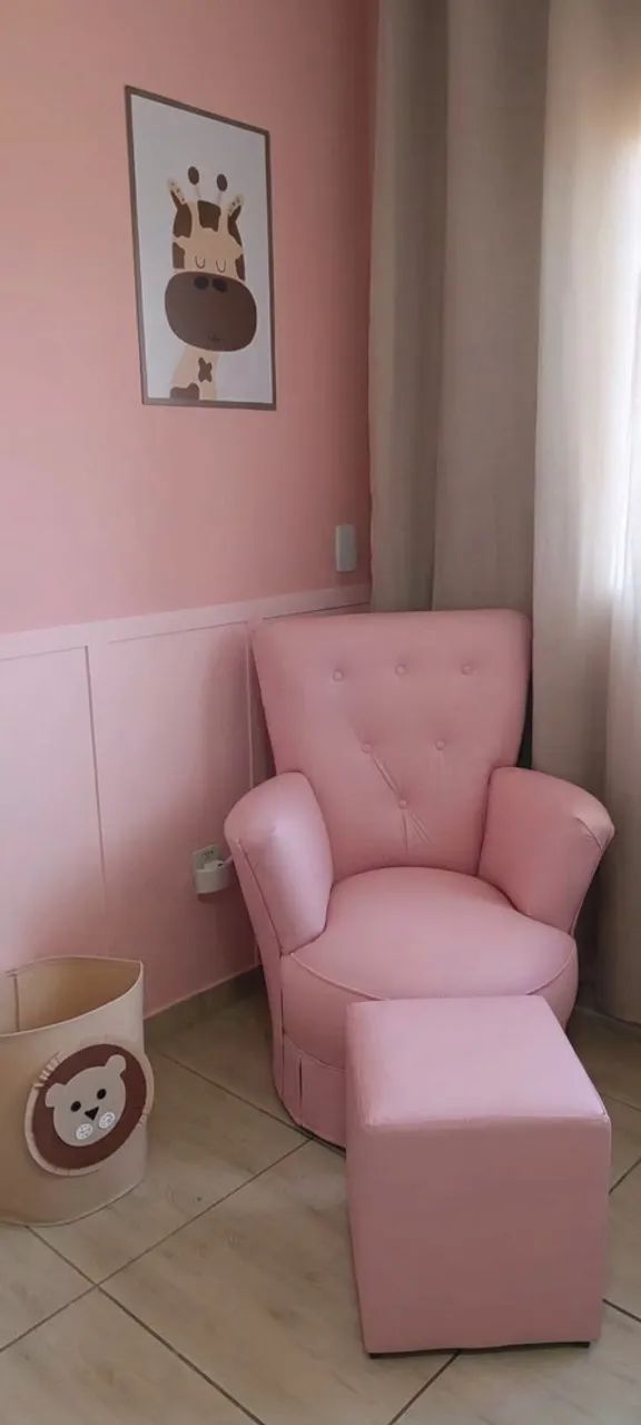 Poltrona amamentação - pronta entrega - Foto 4