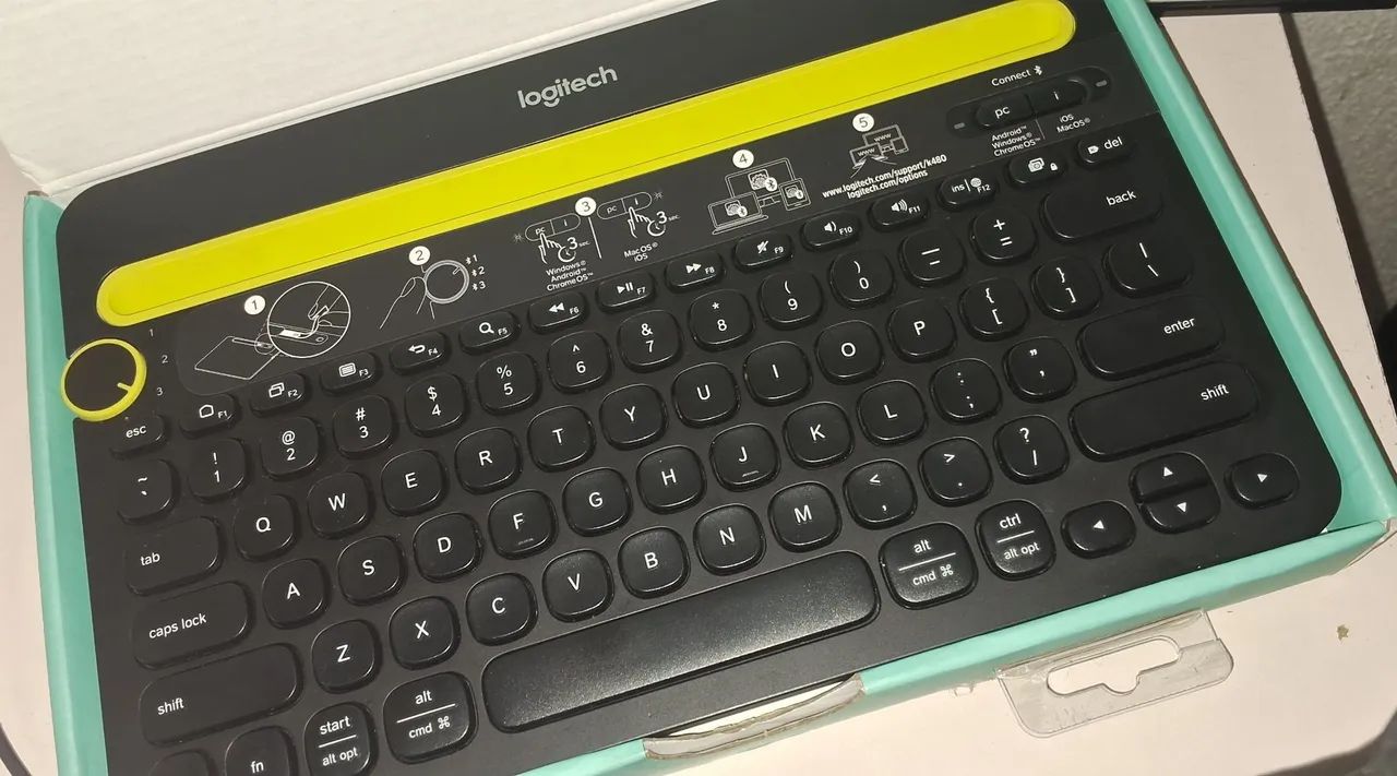 Teclado bluetooth logitech K480  - Foto 3