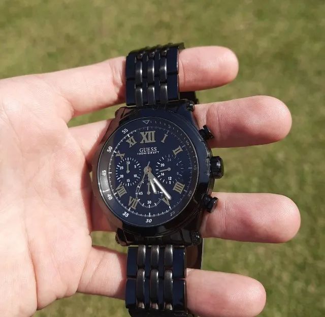 relógio guess masculino w1104g2 - Foto 3