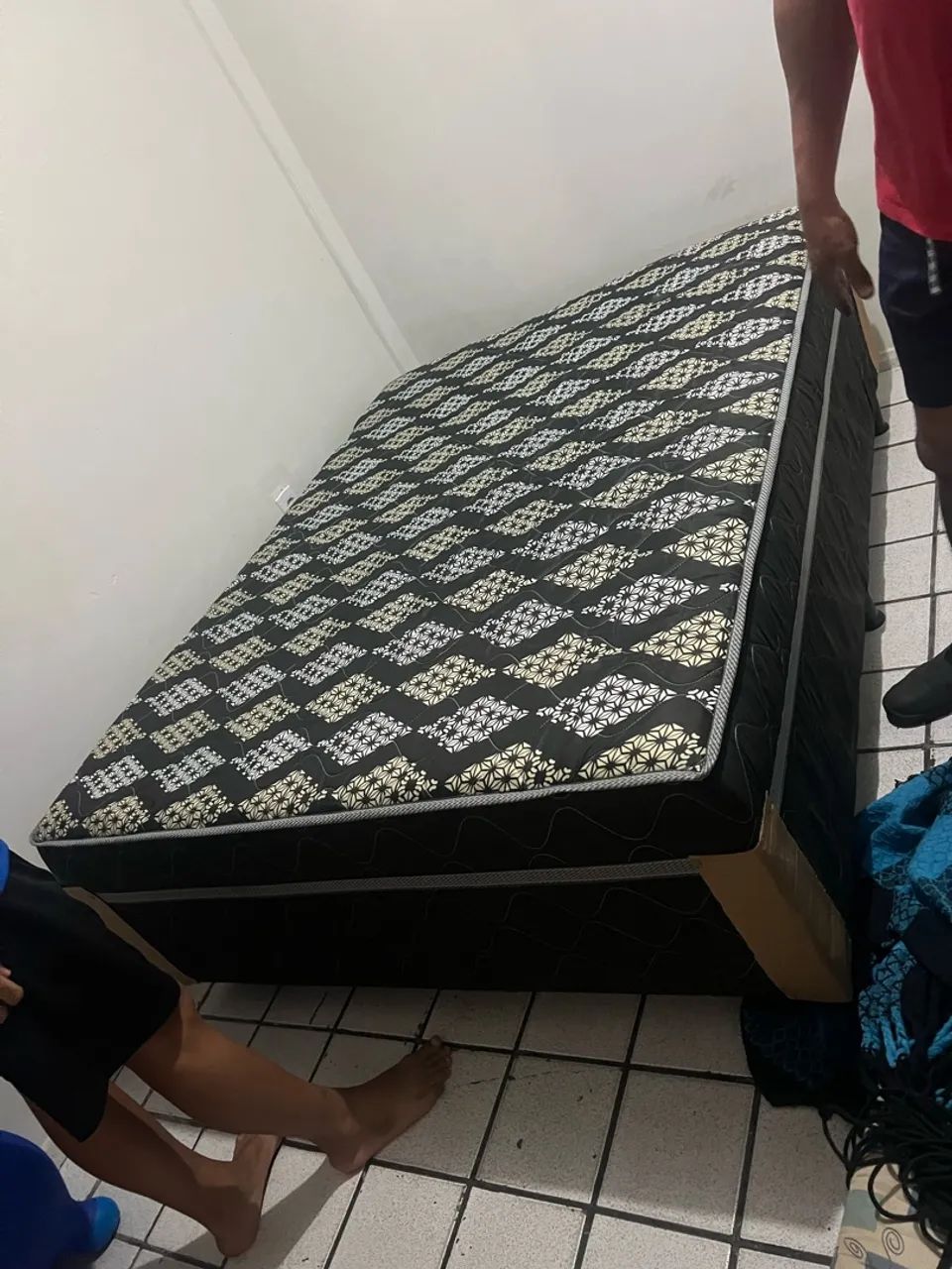 Cama box casal 