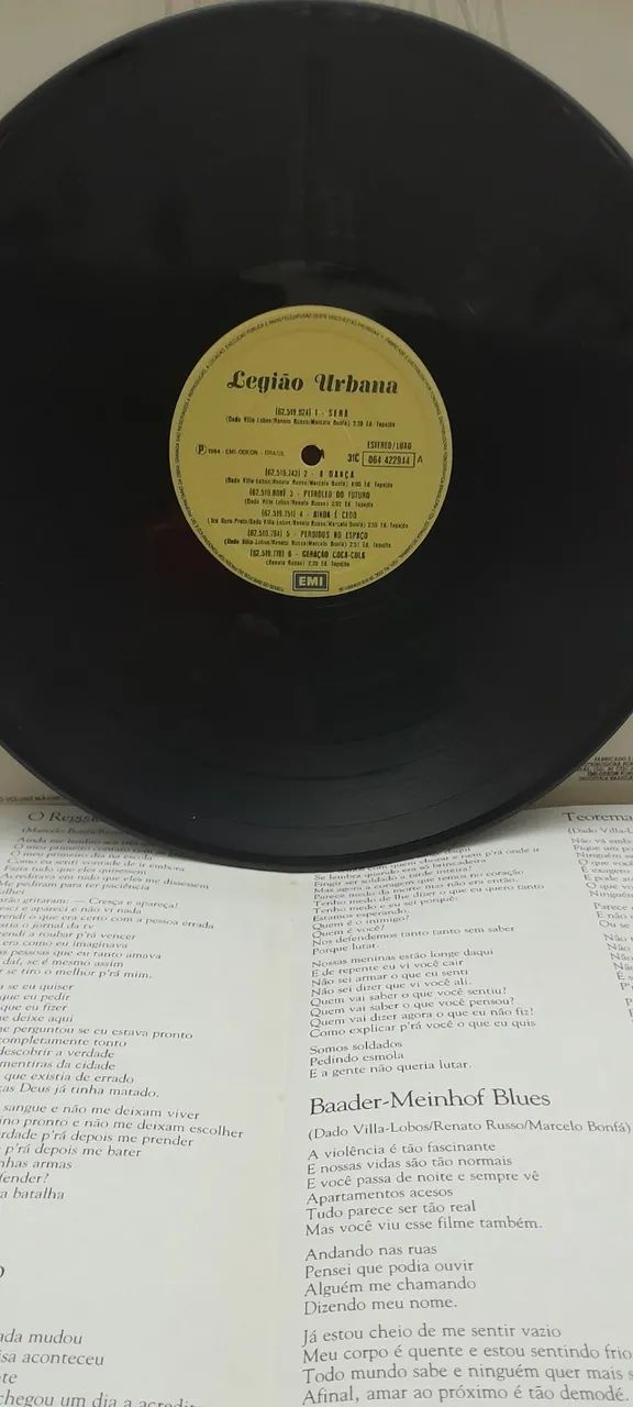 Lp legião urbana 1984 "será " - Foto 3