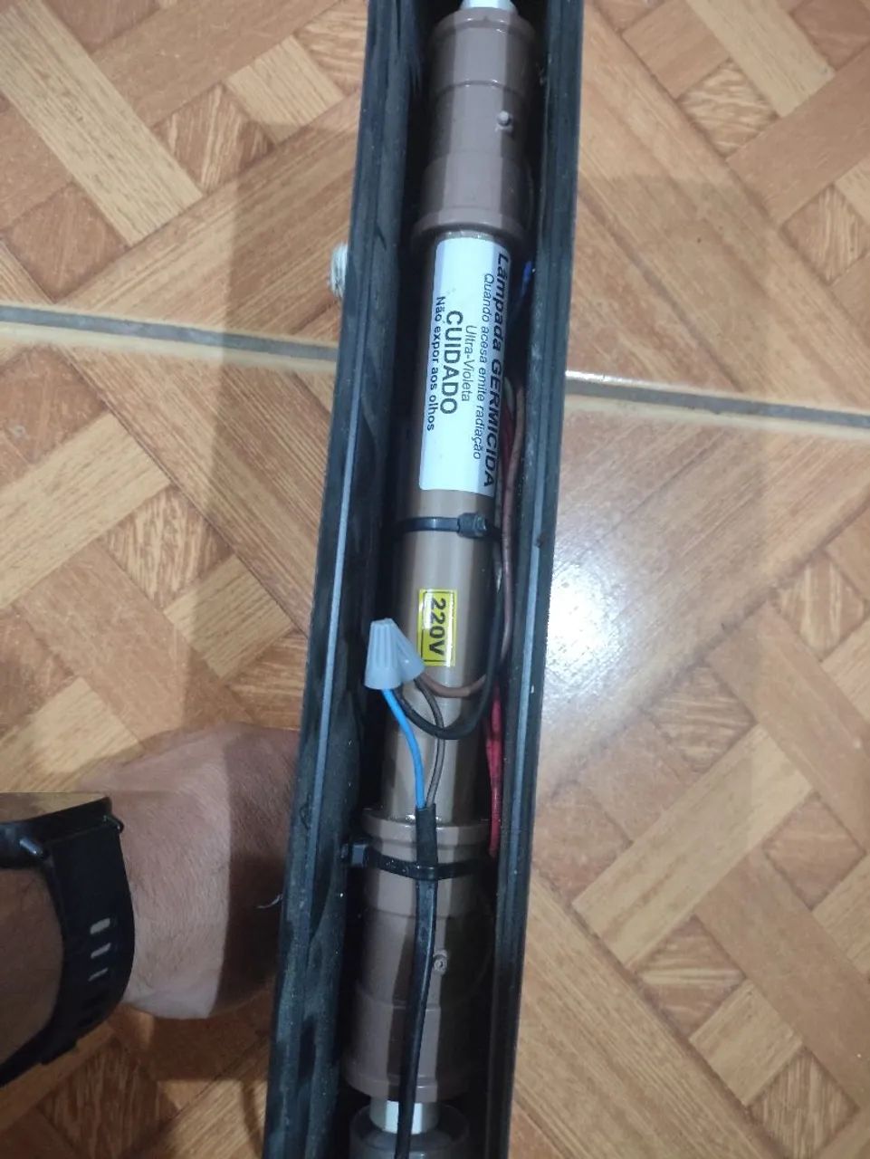 Filtro UV para aquário 220V, Lâmpada Germicida  - Foto 2