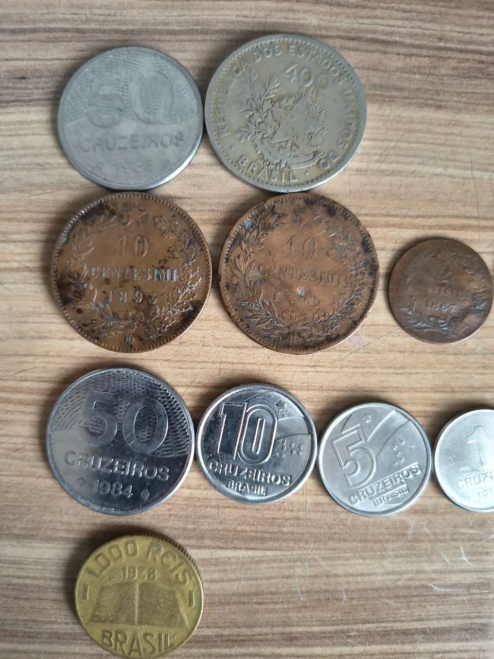 Moedas antigas 