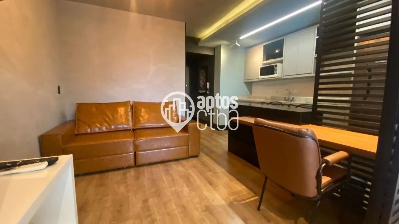 Apartamento para locação, mobiliado, no Res. IGLOO, 01 dormitório, Água Verde - Curitiba/P - Foto 8