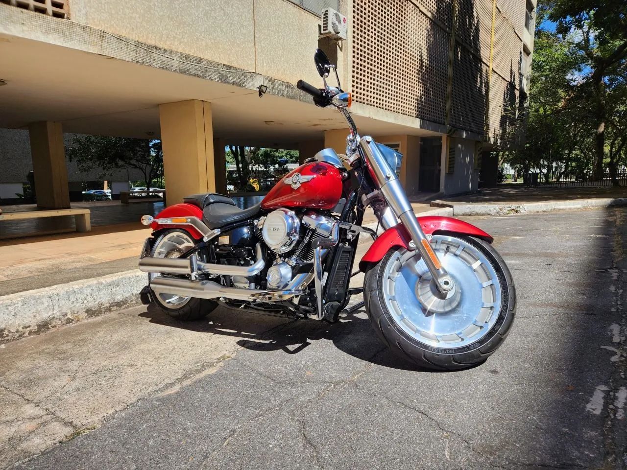 Harley Davidson Fat Boy 19/19 zerada - Foto 4